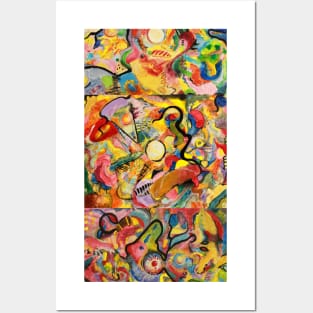 Expression Abstract Art Posters and Art